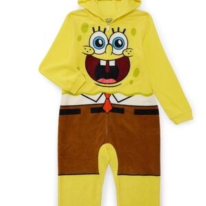 SpongeBob SquarePants Yellow and Brown Kids